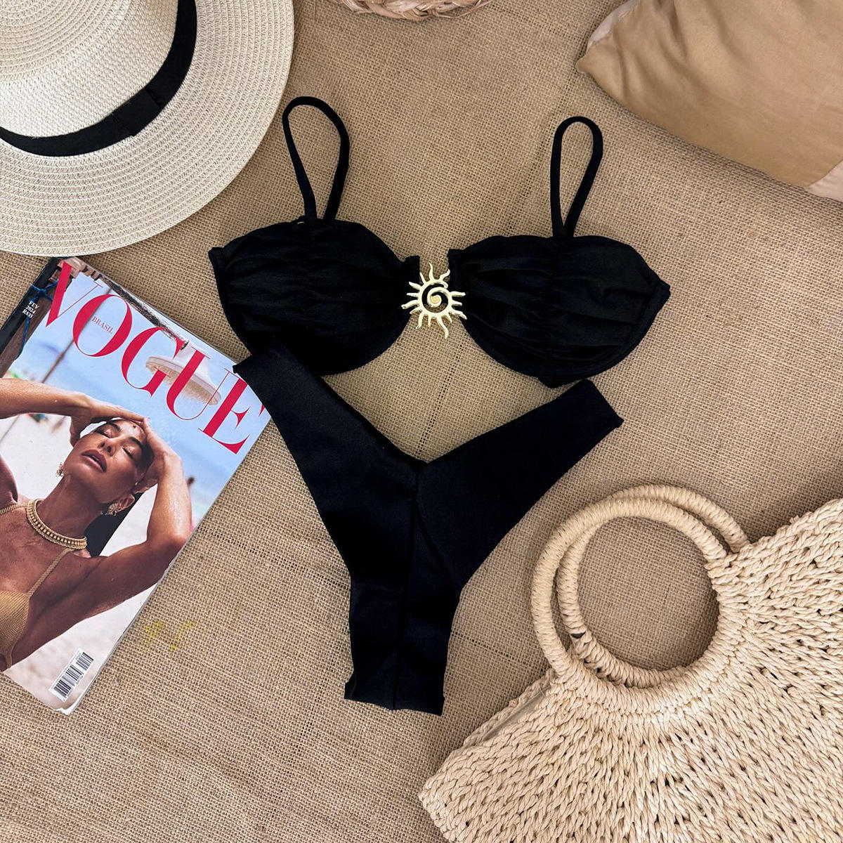 Push Up Steel Bikini Set