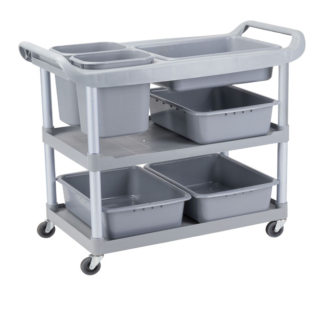 Restaurant Dish Collecting Multi-Purpose Cart