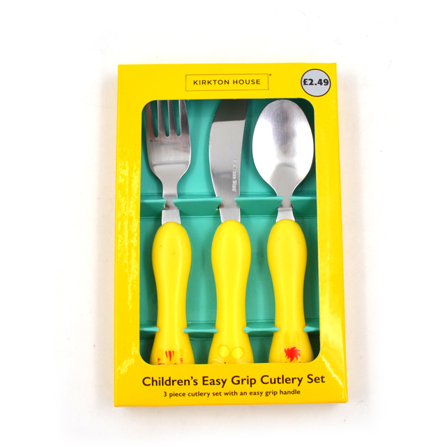 Round Handle Baby Stainless Steel Cutlery
