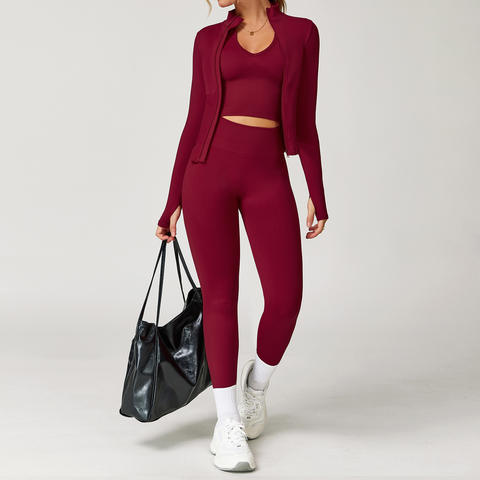 3 Piece Seamless Yoga Set