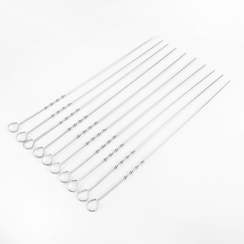 6pcs 55cm Wood Handle Skewers