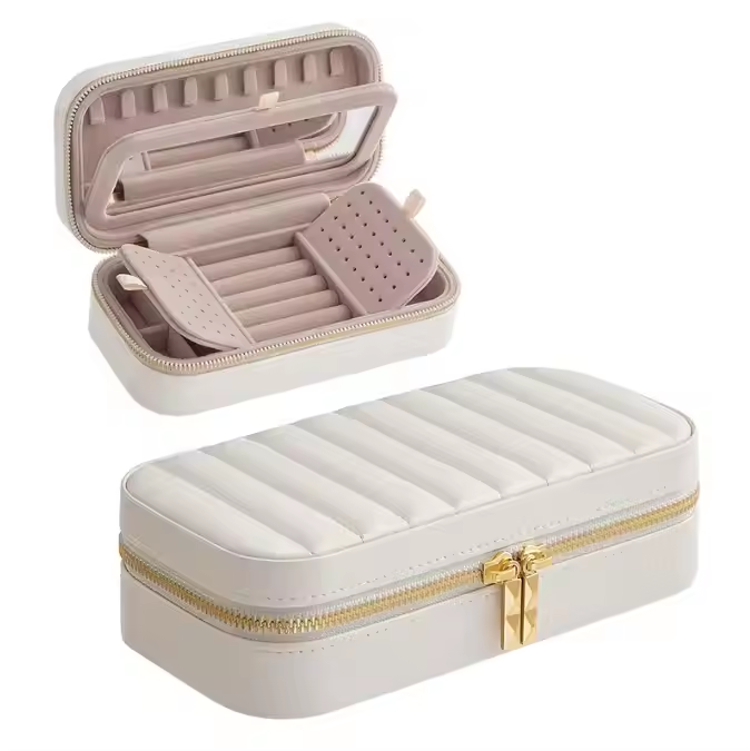 PU Leather Jewelry Organizer