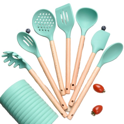 7pc Silicone Grill Utensil Set