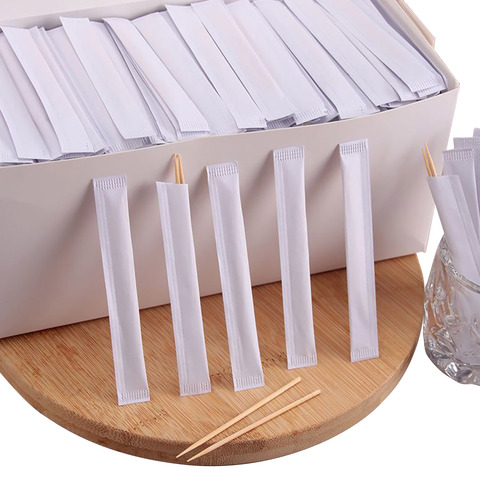 Individually Packed Bamboo Toothpicks