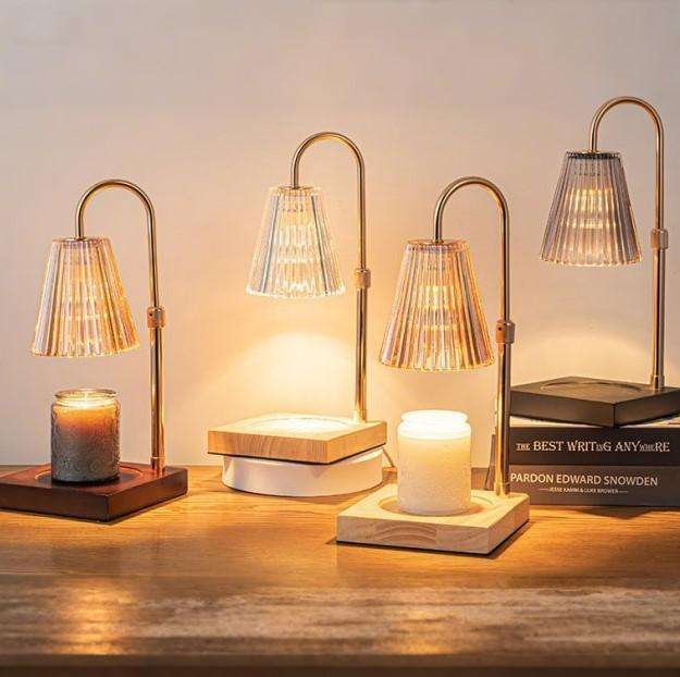 Smokeless Timer Fragrance Candle Warmer Lamp