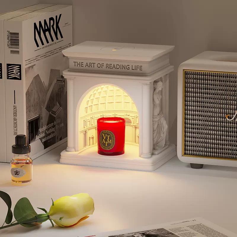 Smokeless Resin Wax Warmer Burner Lamp