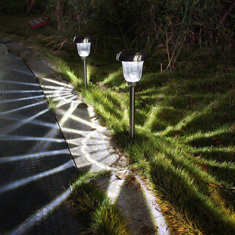 Solar Stake Pathway Light Stainless Steel