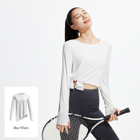 Split Loose Yoga Top