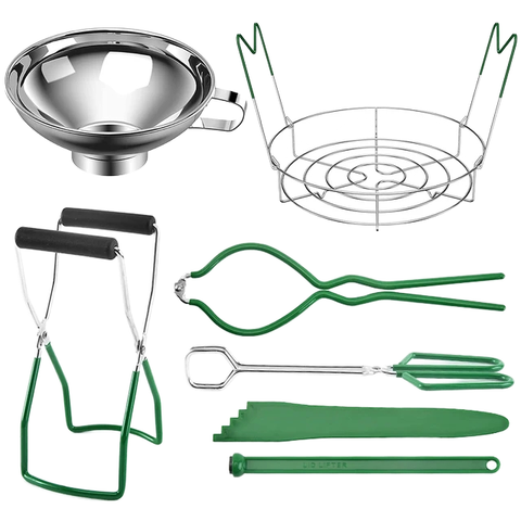 Steel Canning Kit Lifter Tongs Starter