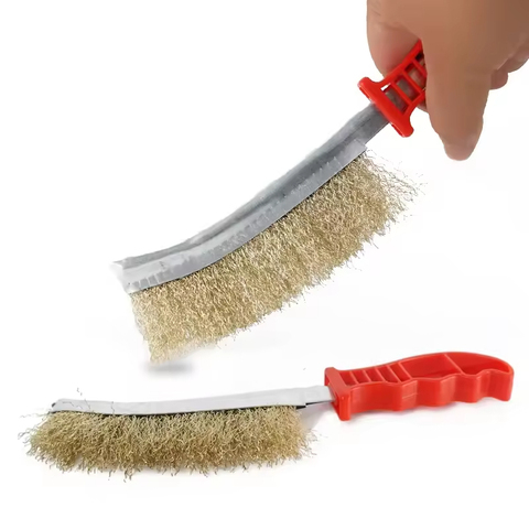 Red Handle Wire Brush