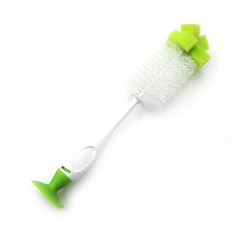 Suction Cup Bottle Sponge Brush