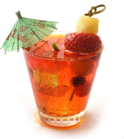 Cocktail Dessert Tags w/ Sunshade