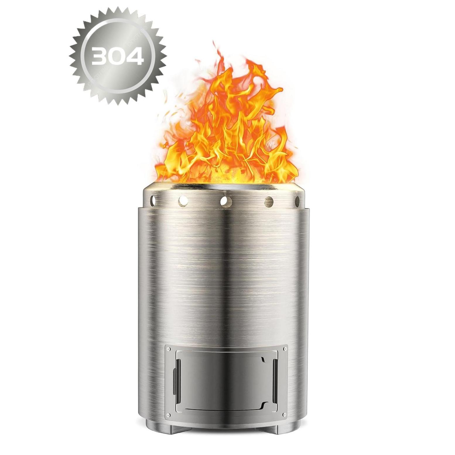 Tabletop Smokeless Wood Pellet Fire Pit