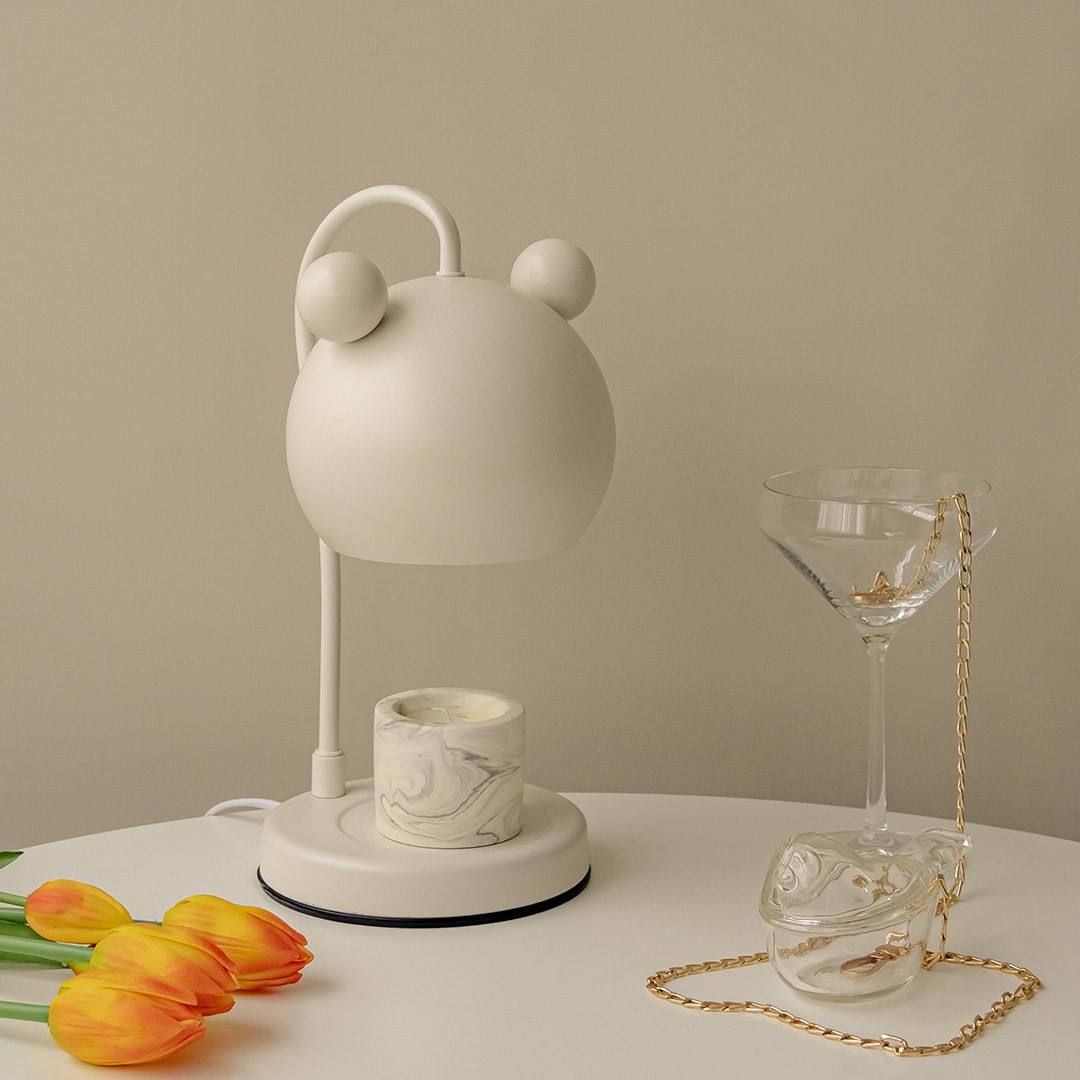 Terrazzo Unique Candle Warmer Cute Design