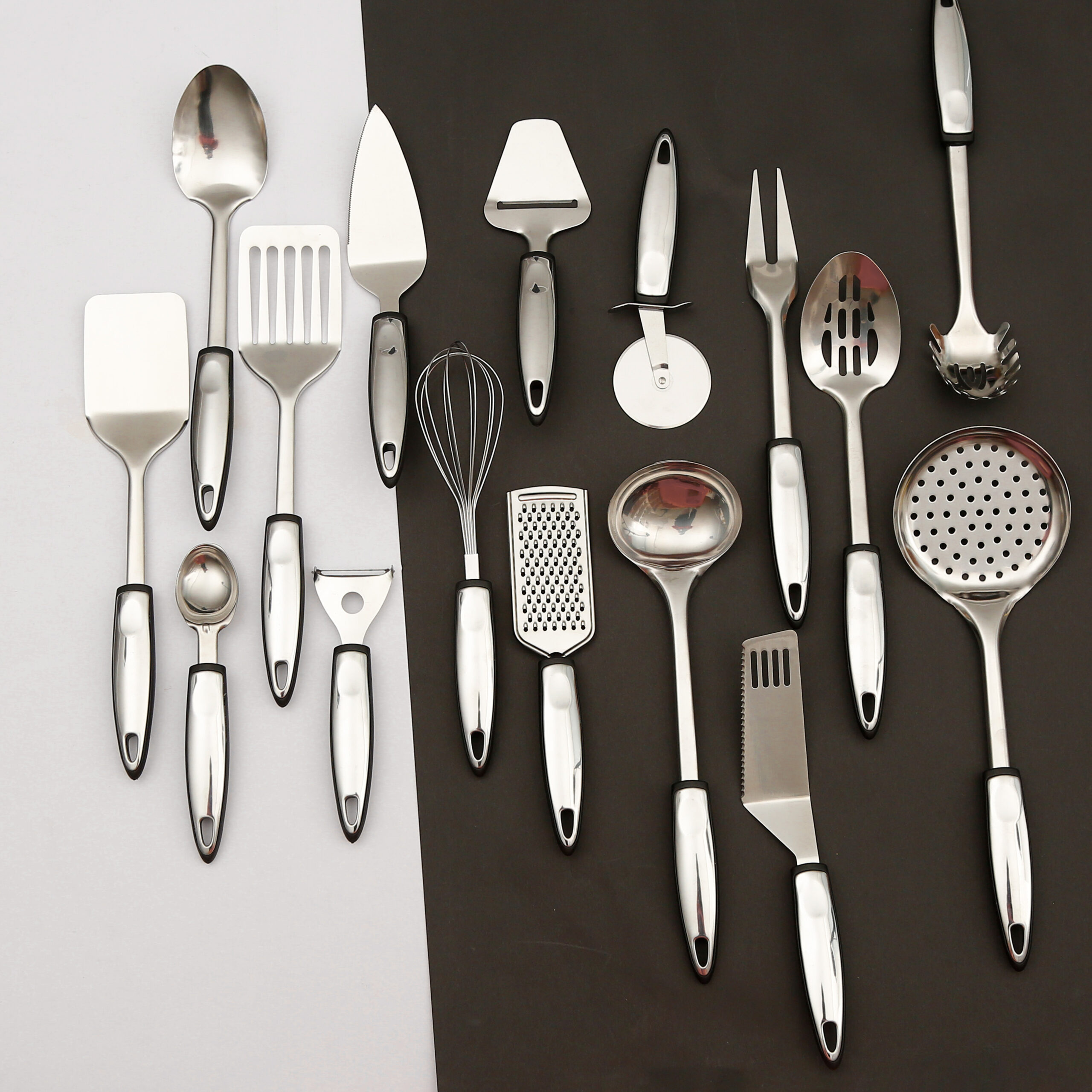Complete Stainless Steel Kitchen Tool Set, 8 Piece