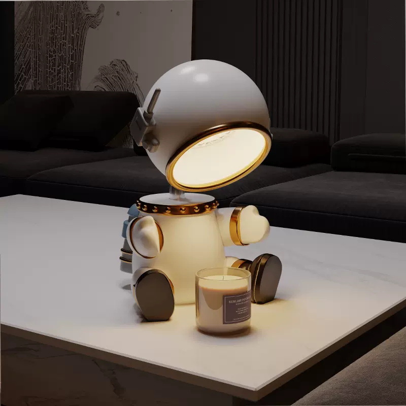 Robot Astronaut Timer Wax Warmer