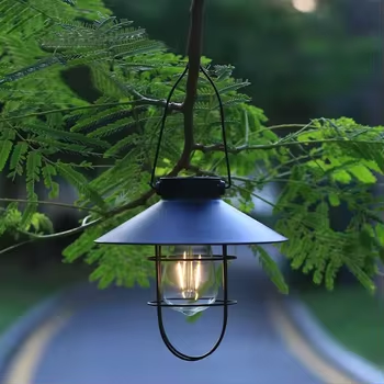 Vintage Solar LED Night Garden Light