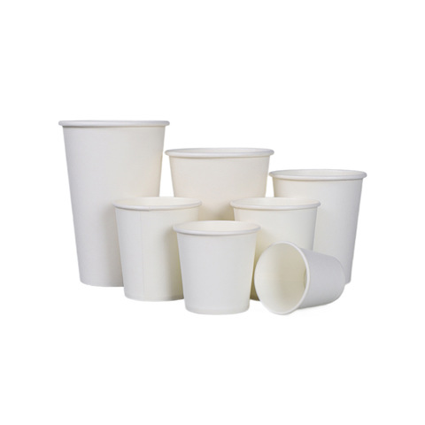 7oz White Takeaway Coffee Cup