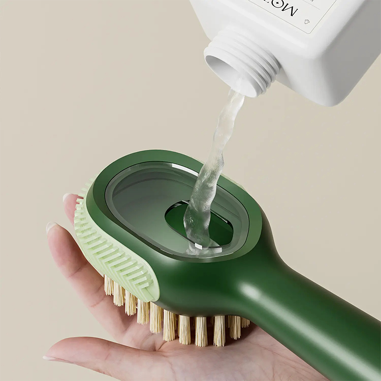 Auto Liquid Shoe Dispenser Brush