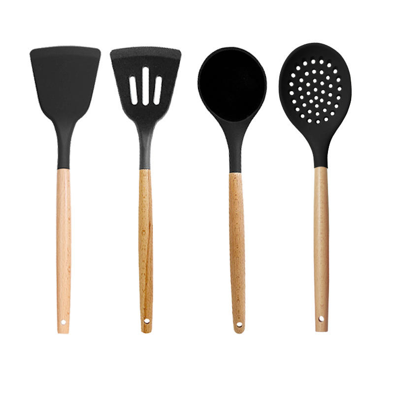15 Pcs SS-Handle Silicone Set