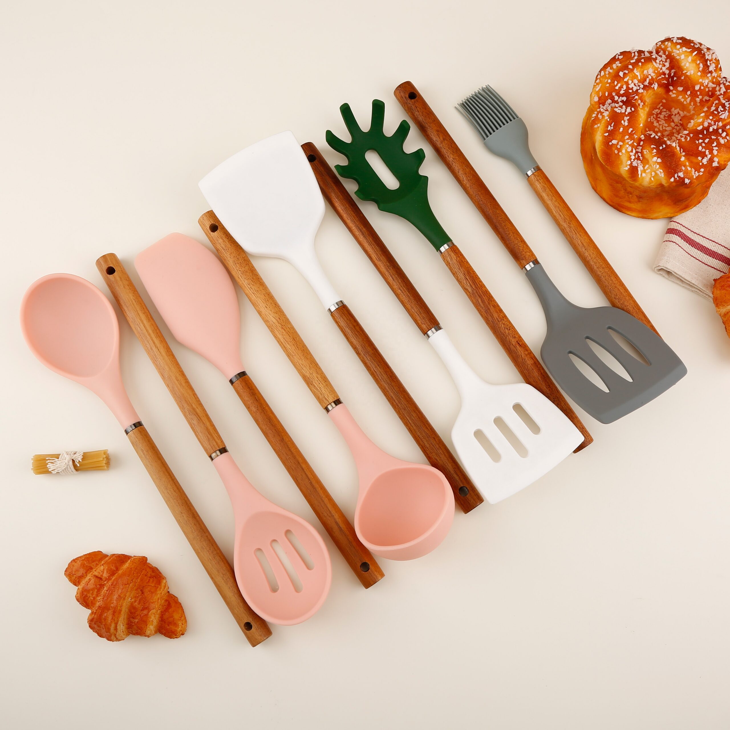 9 Piece Silicone Kitchen Tool Kit