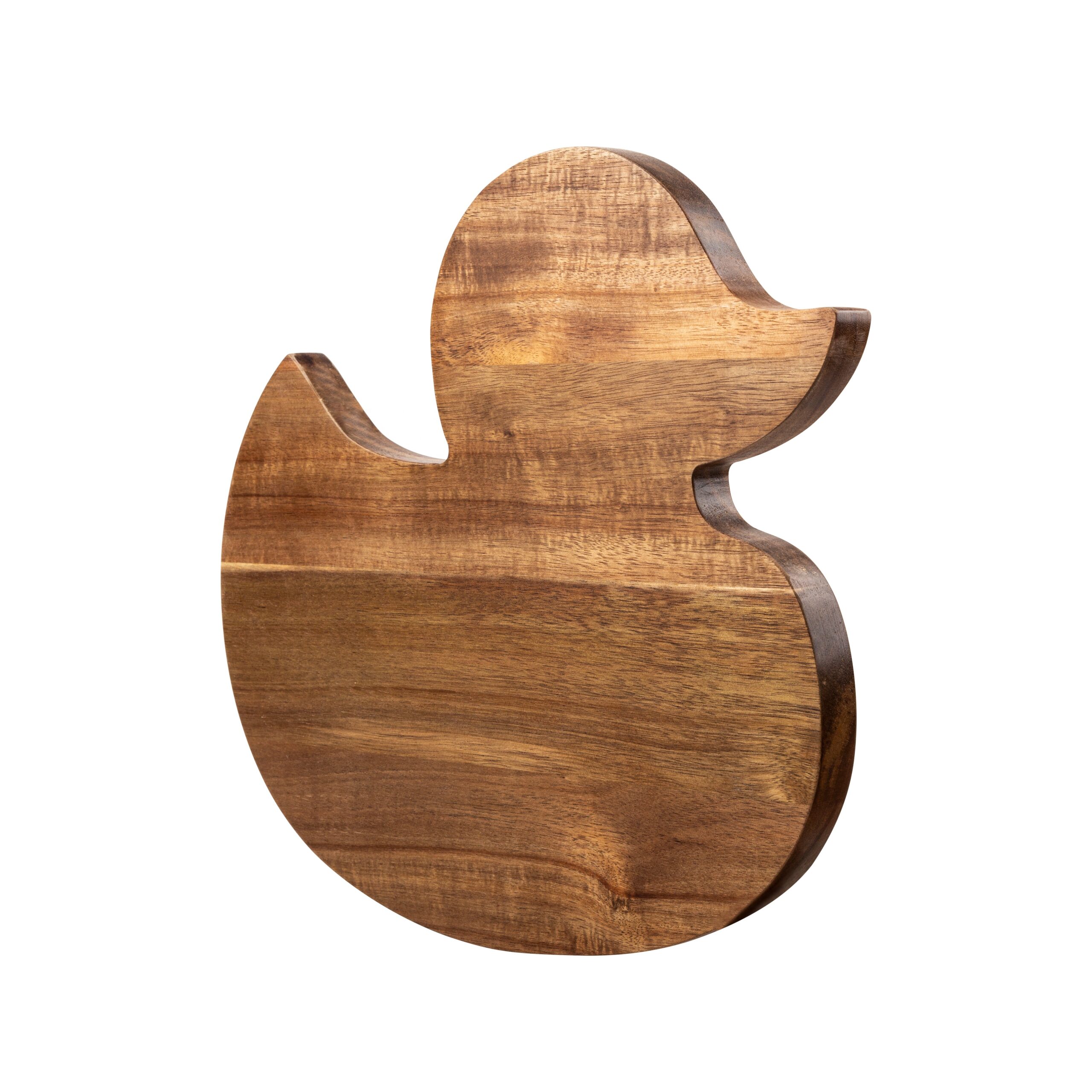 Duck-Shaped Solid-Wood Board for Deli & Cheese