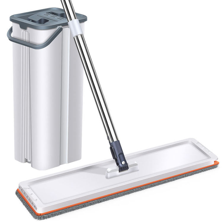 Telescopic Wet and Dry 180 Degree Swivel Flat Mop