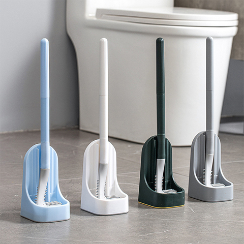 Wall Silicone Toilet Brush