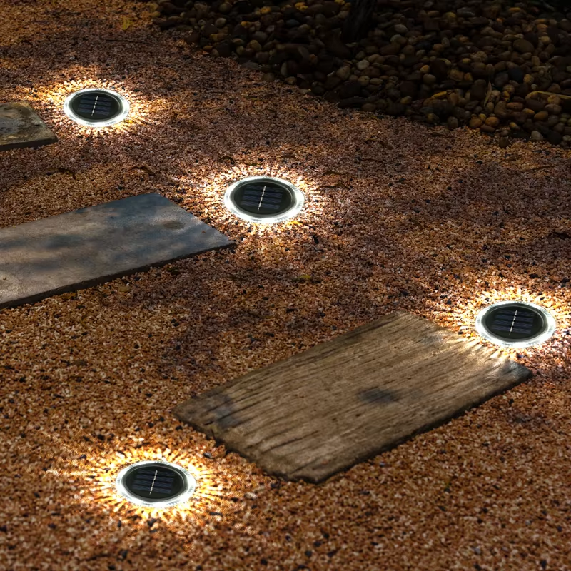 IP44 LED Solar Pathway Light Wireless Deck