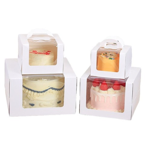 White Cake Box Simple