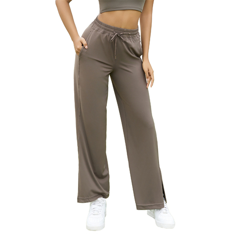 Drawstring Wide Leg Pants