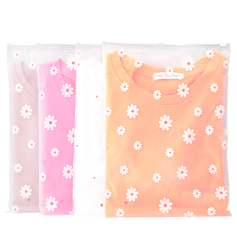 Transparent Frosted Garment Zip Bag