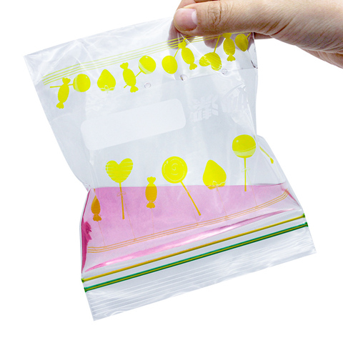Clear PE Zip Self Adhesive Bag