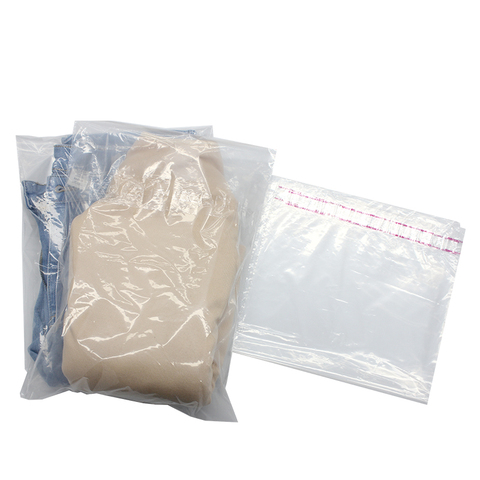 Clear LDPE Suffocation Warning Bag