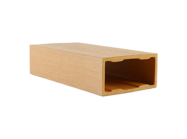 Outdoor Co extrusion WPC Timber Tubes F040C