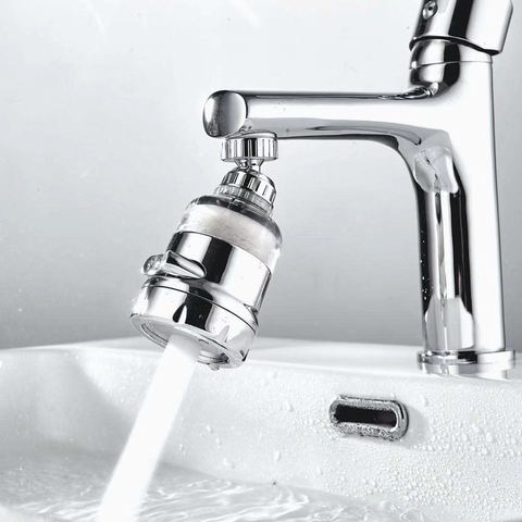 3-Modes-Abs-Chrome-High-Pressure-Water.jpg_480x480.jpg 3 Modes Kitchen Faucet Filter Shower Head Chrome