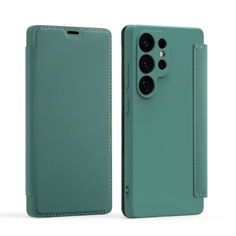 Flip-PU-Leather-Soft-Silicone-Cover.jpg_480x480.jpg Flip PU Leather Soft Silicone Card Slot Case for Samsung Galaxy S25 Ultra