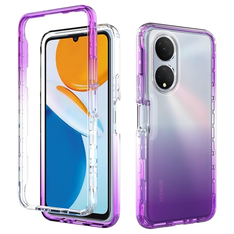 Gradient-Change-Color-360-Full-Cover-TPU.jpg_480x480.jpg Gradient TPU PC 2in1 Clear Case for Huawei Honor X7 X8 X9
