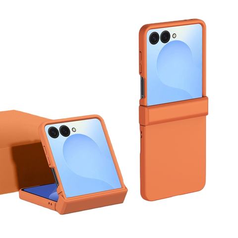 Hot-Selling-Full-Cover-Matte-Hard-PC.jpg_480x480.jpg Full Cover Matte Hard PC Folding Hinge Case for Samsung Z Flip 7