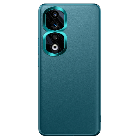 Luxury-PU-Leather-Back-Cover-With-Metal.jpg_480x480.jpg PU Leather Lens Protector Case for Huawei Honor 90 Pro 80 70 Pro Nova 9 SE