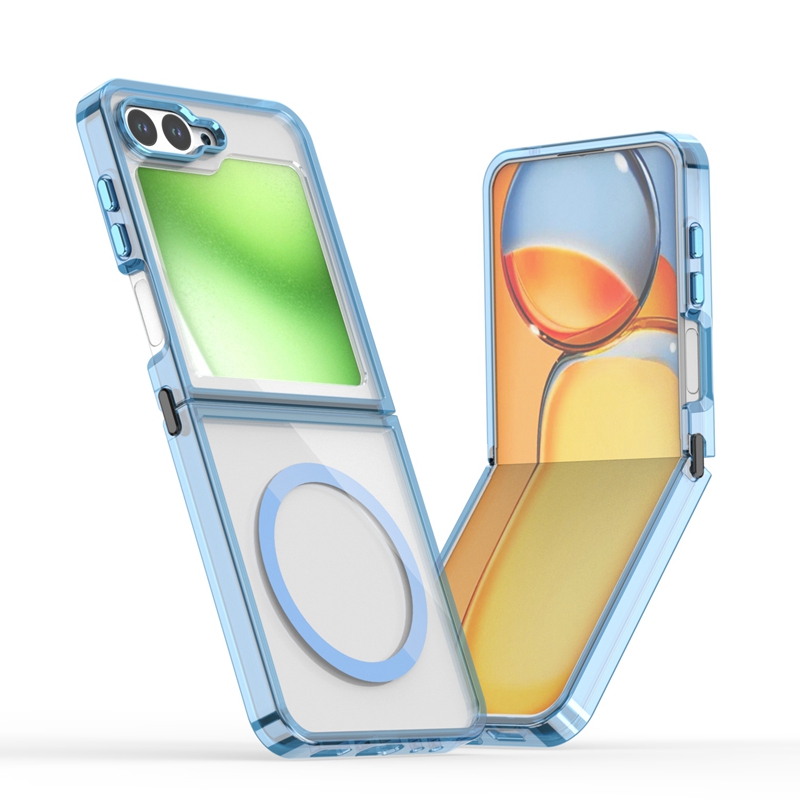 Newest-Crystal-Clear-Transparent-Hard-PC-Camera.jpg Crystal Clear Hard PC Camera Magnetic Case for Samsung Z Flip 6