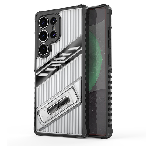 Shockproof-Clear-TPU-Hard-PC-Case.jpg_480x480.jpg Bracket TPU PC Phone Case for Samsung Galaxy S25 Ultra S25 Plus S24