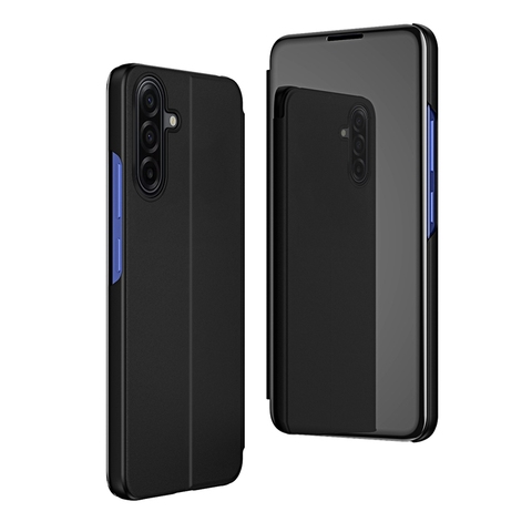 Shockproof-PC-Bumper-Flip-PU-Leather-Mirror.jpg_480x480.jpg Mirror Flip PU Leather Case for Samsung Galaxy A17