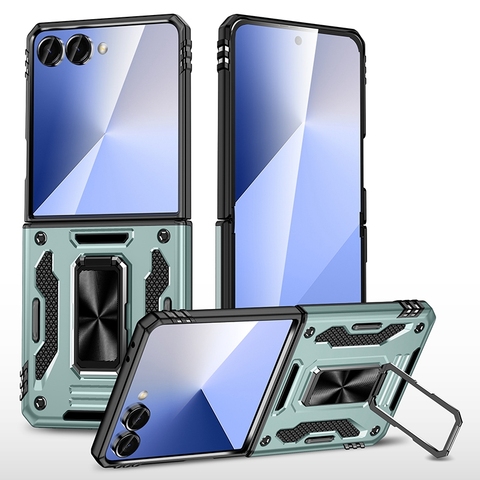 Shockproof-TPU-PC-Protective-Cover-Case-with.jpg_480x480.jpg Shockproof TPU PC Ring Kickstand Case for Samsung Z Flip 7