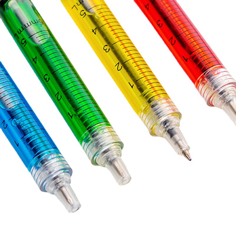 X530-Chxn-Creative-Syringe-Needle-Barrel-Ballpoint.jpg Syringe Needle Barrel Ballpoint Pen Plastic Student