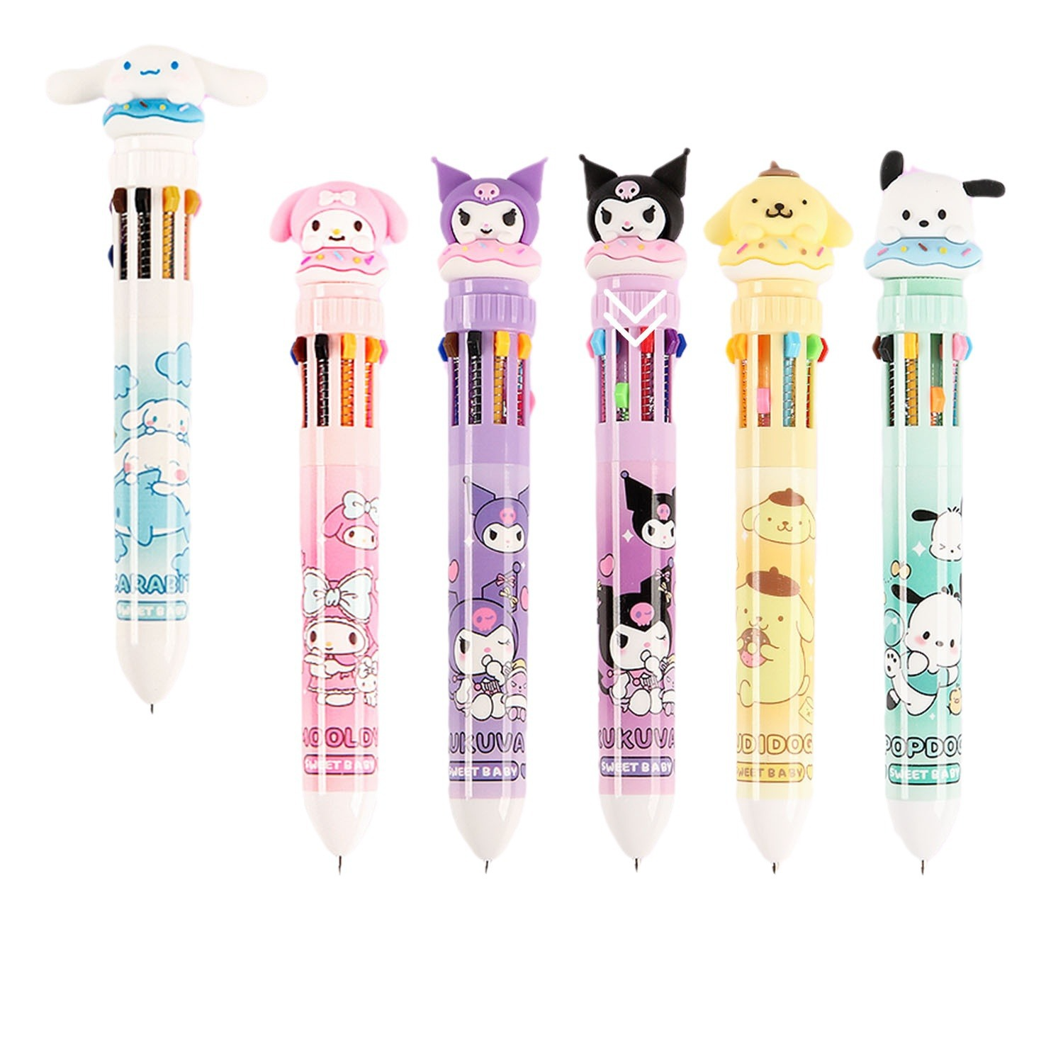 X712-New-Ten-Color-Ballpoint-Pen-Multi.png Logo Ballpoint Gift Pen