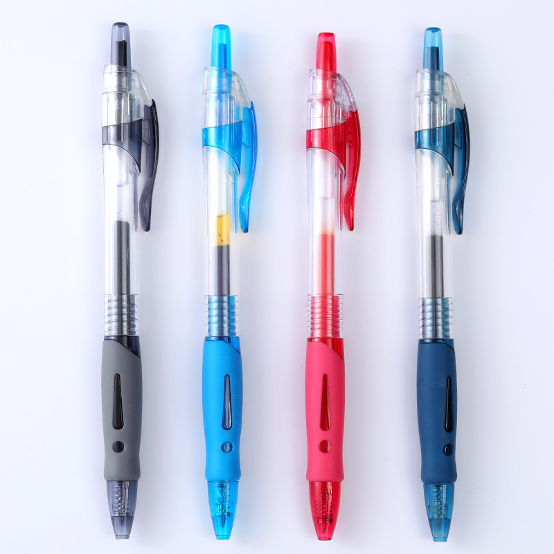 X722-Retractable-Gel-Pen-Smooth-Writing-Red.jpg Cartoon Plastic Tube Color Lead 12/18/24/36/48 Set