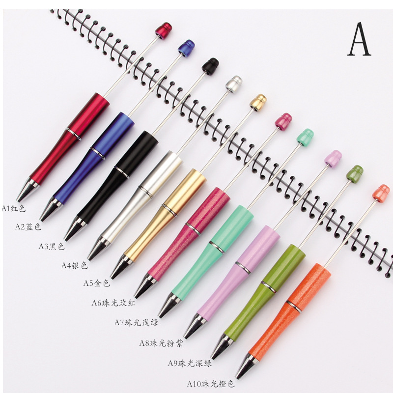 X910-1-Refill-Ink-Blank-Ballpoint-Plastic.png Silica Gel Ink Pen Retractable 0.5mm