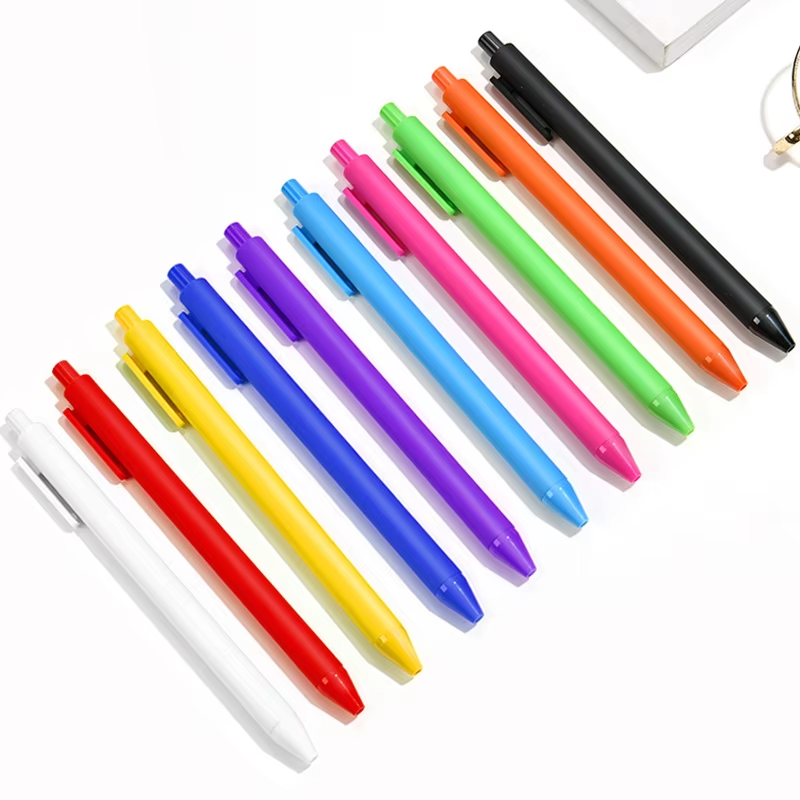 X923-1-Promotional-Cheap-Plastic-Ballpen-Writing.png Cartoon Plastic Tube Color Lead 12/18/24/36/48 Set
